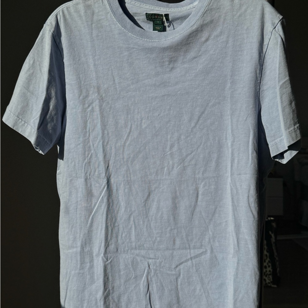 J. Crew Soft Blue Short Sleeve Tee